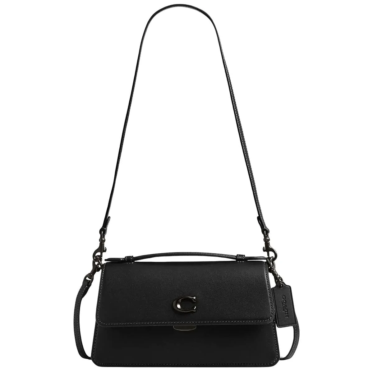 حقيبة كتف نسائية من COACH باللون الأسود CR707 MW / BLACK - image 5