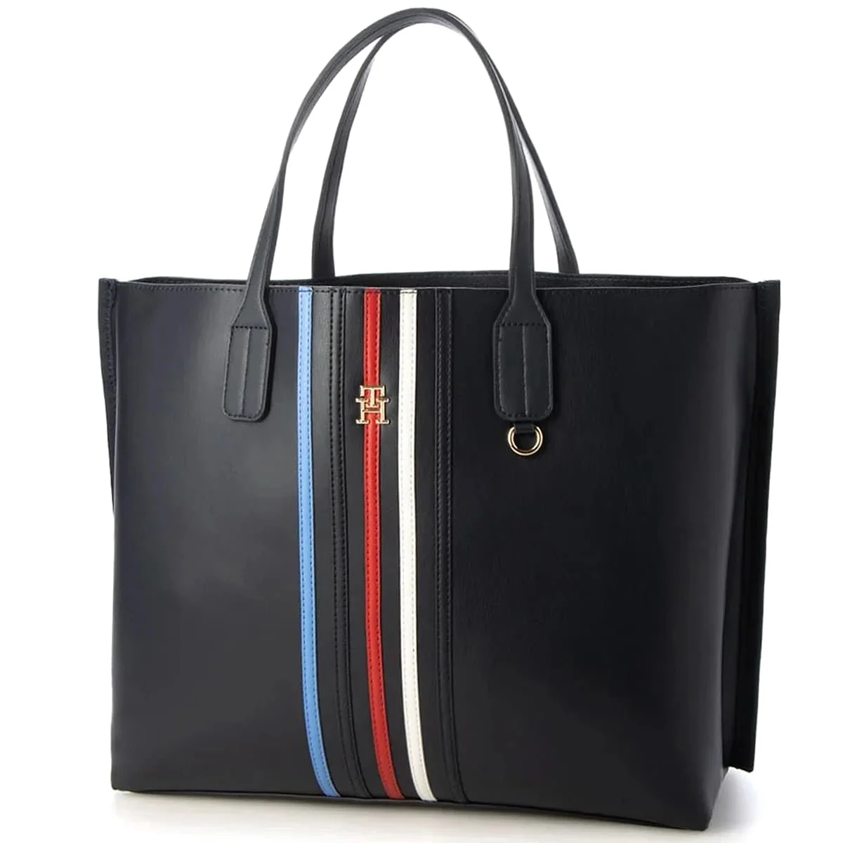 حقيبة كتف نسائية باللون الأسود من تومي هيلفيغر (AW0AW16409) - image 5
