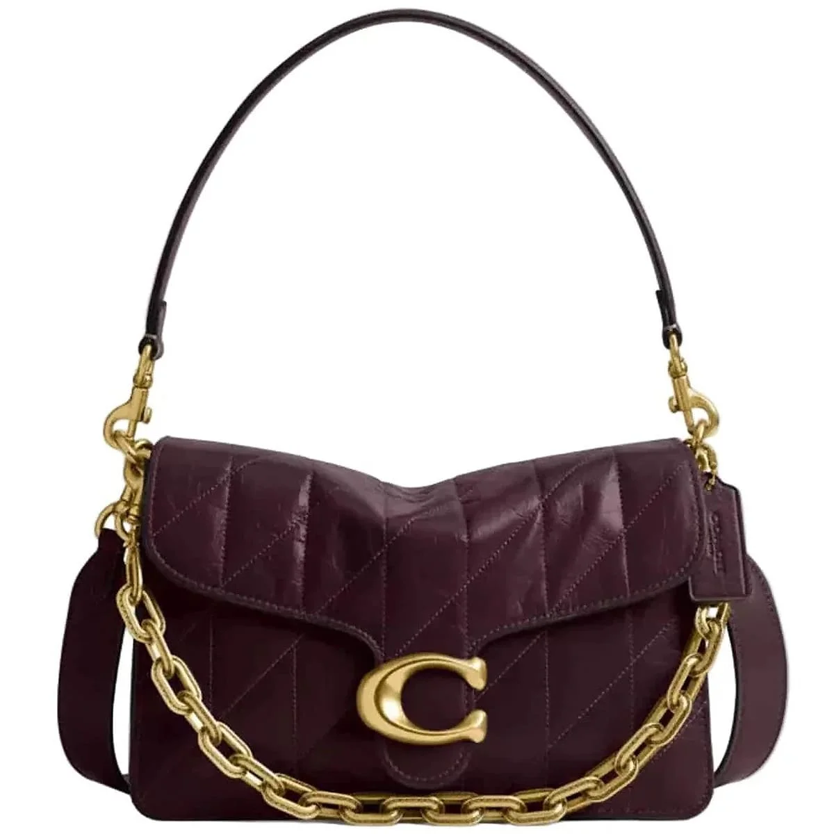 Coach Black Currant Women Shoulder Bag Caf55 B4Yds - image 5