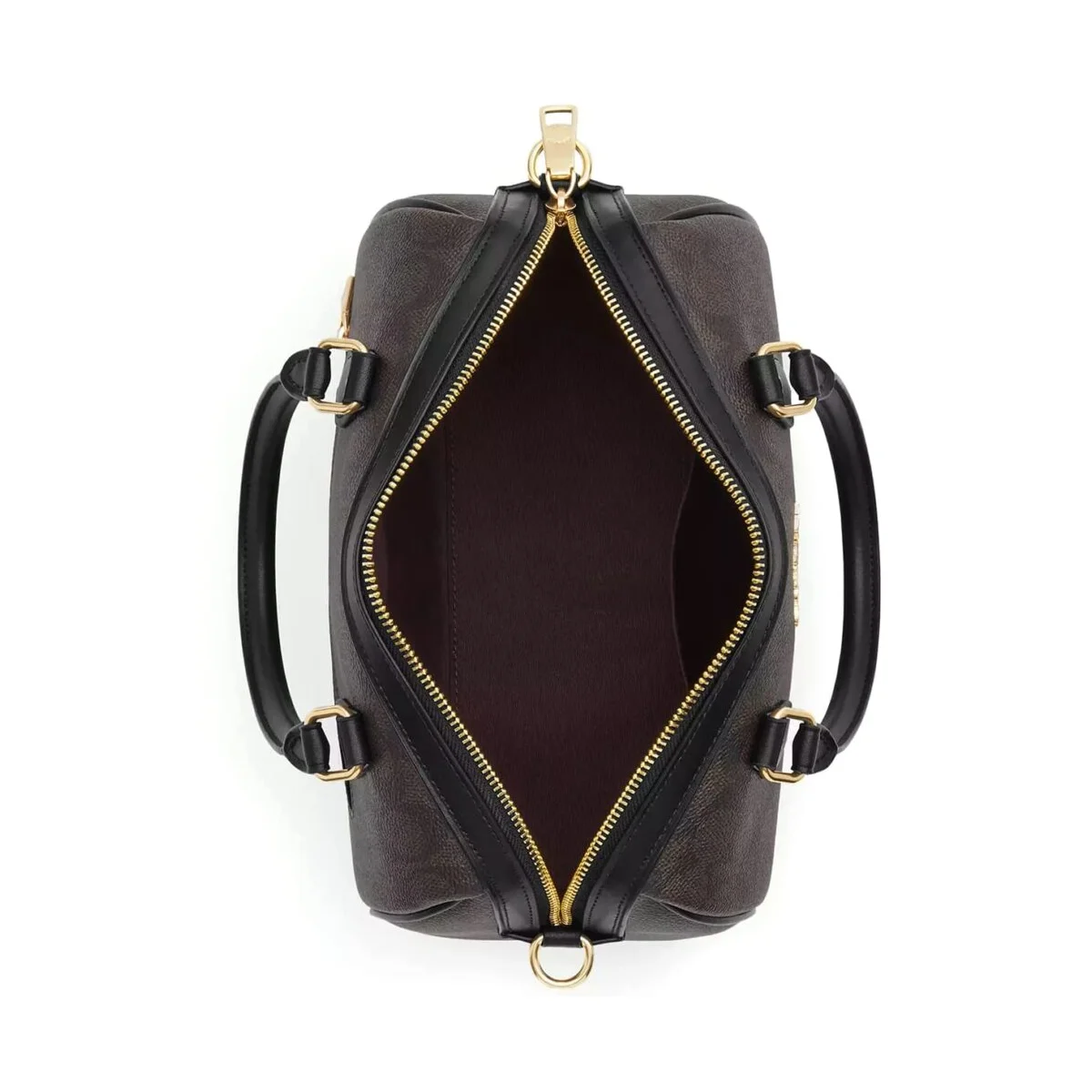 حقيبة يد نسائية من "كوتش" (Coach) - طراز Gold Walnut Black - موديل Cv961 - image 1