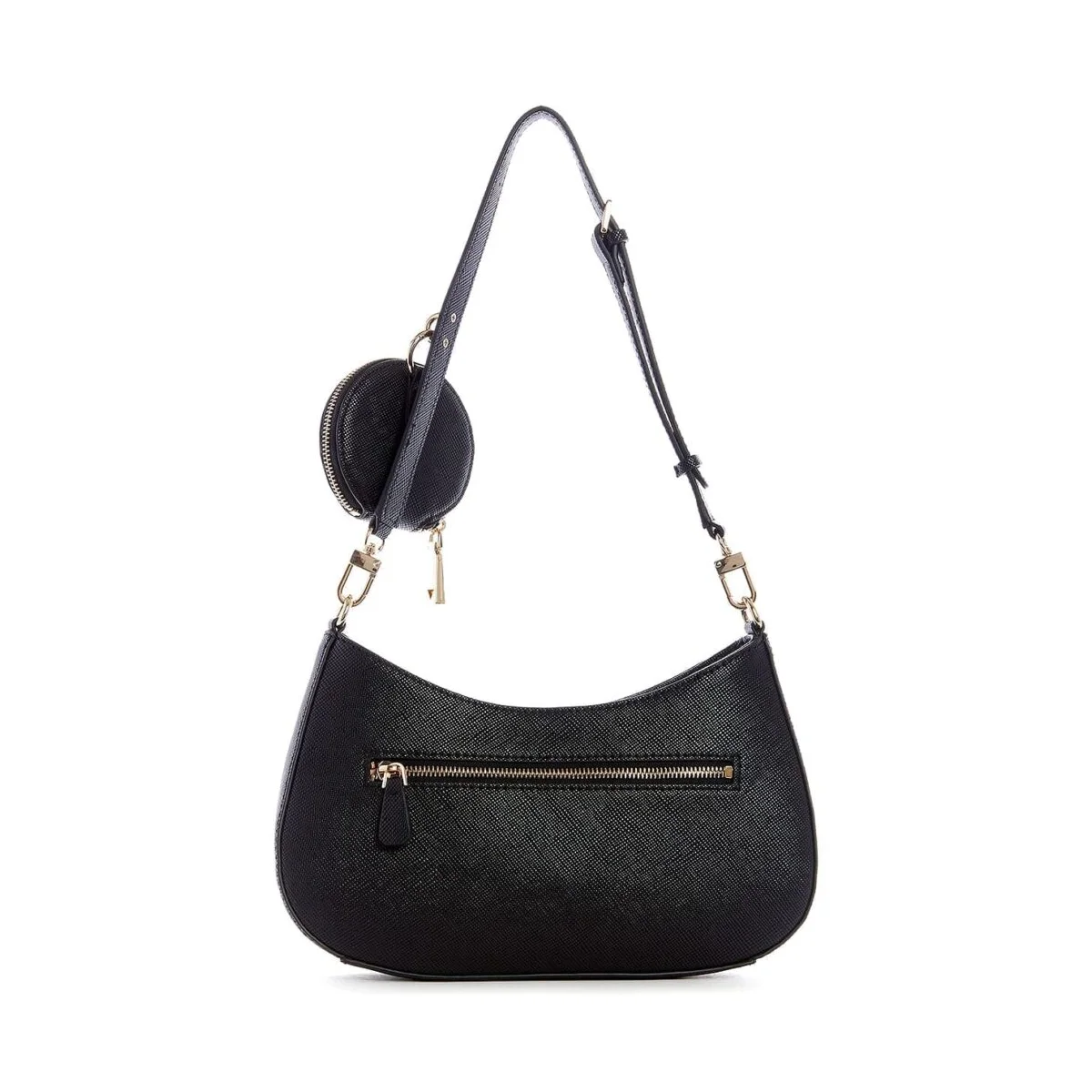 حقيبة كتف نسائية باللون الأسود من Guess (موديل HWEVG873718) - image 3