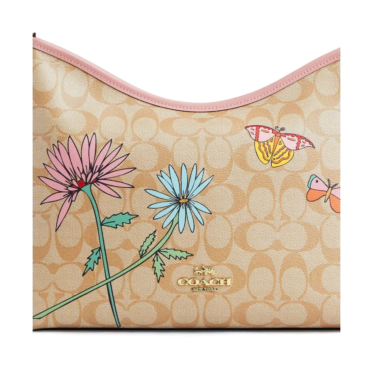 حقيبة كتف نسائية متعددة الألوان من كوتش (COACH) - طراز CU393 IMOT4 - image 2