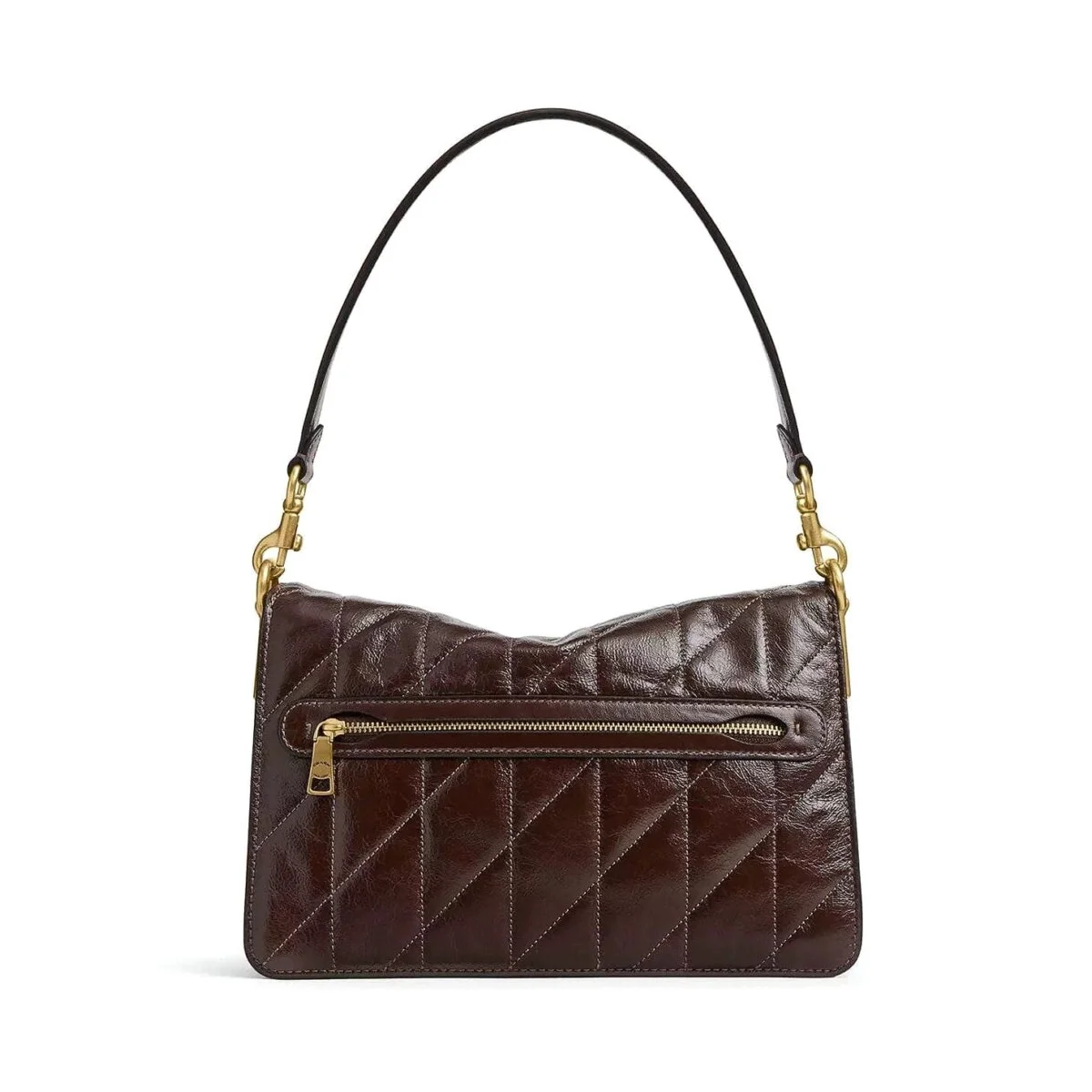 حقيبة كتف نسائية من كوتش (COACH) بلون النحاس وخشب القيقب (Maple) - طراز CAF55-B4MPL - image 3