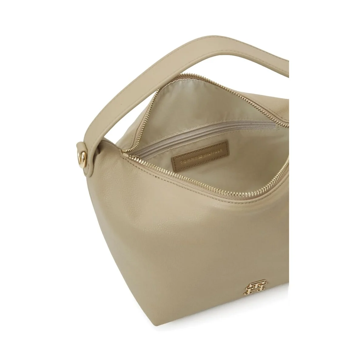 حقيبة كتف نسائية باللون البيج من تومي هيلفيغر (AW0AW14499) - image 2