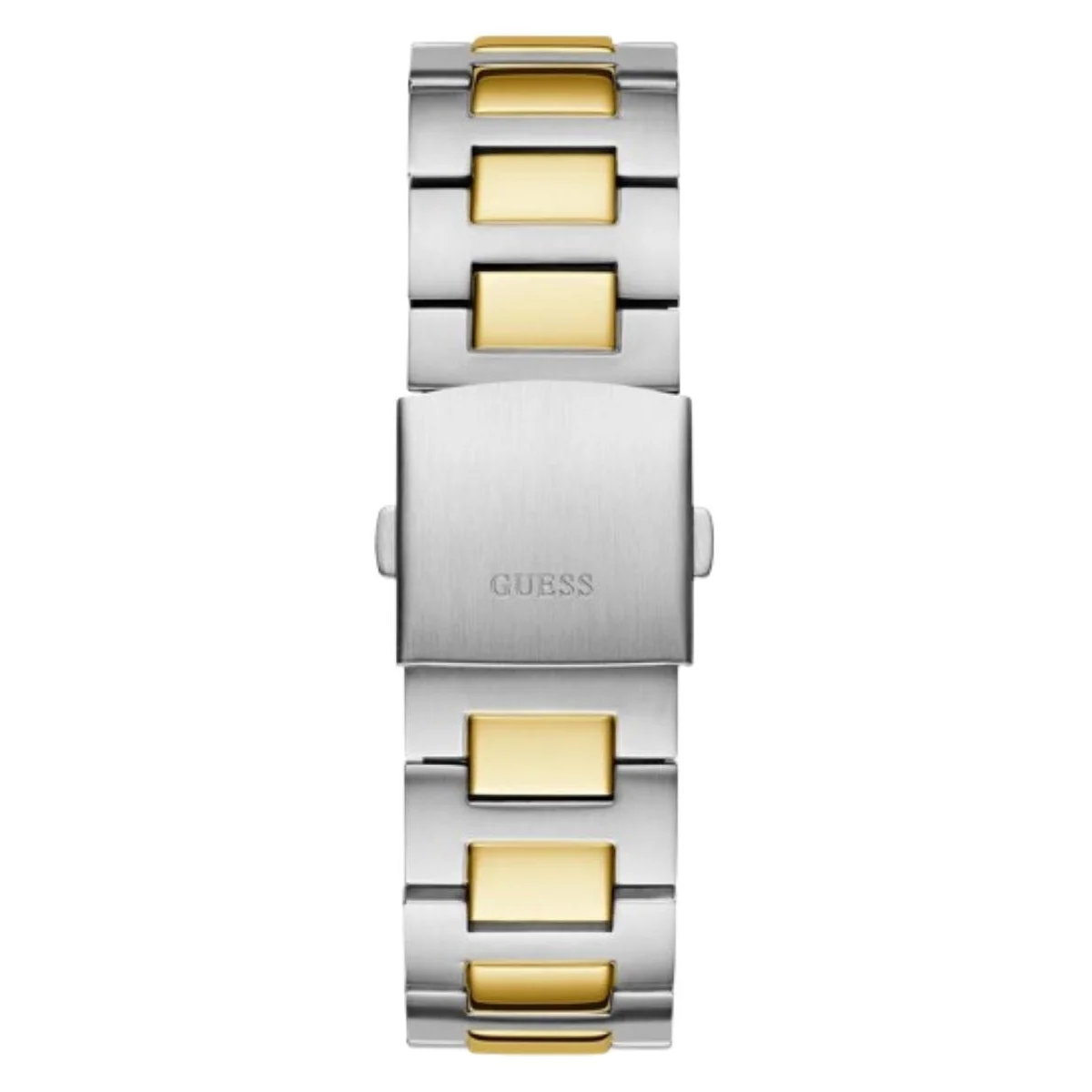 ساعة Guess Dashboard للرجال فضي وذهبي بمينا أخضر GW0798G3 - image 4