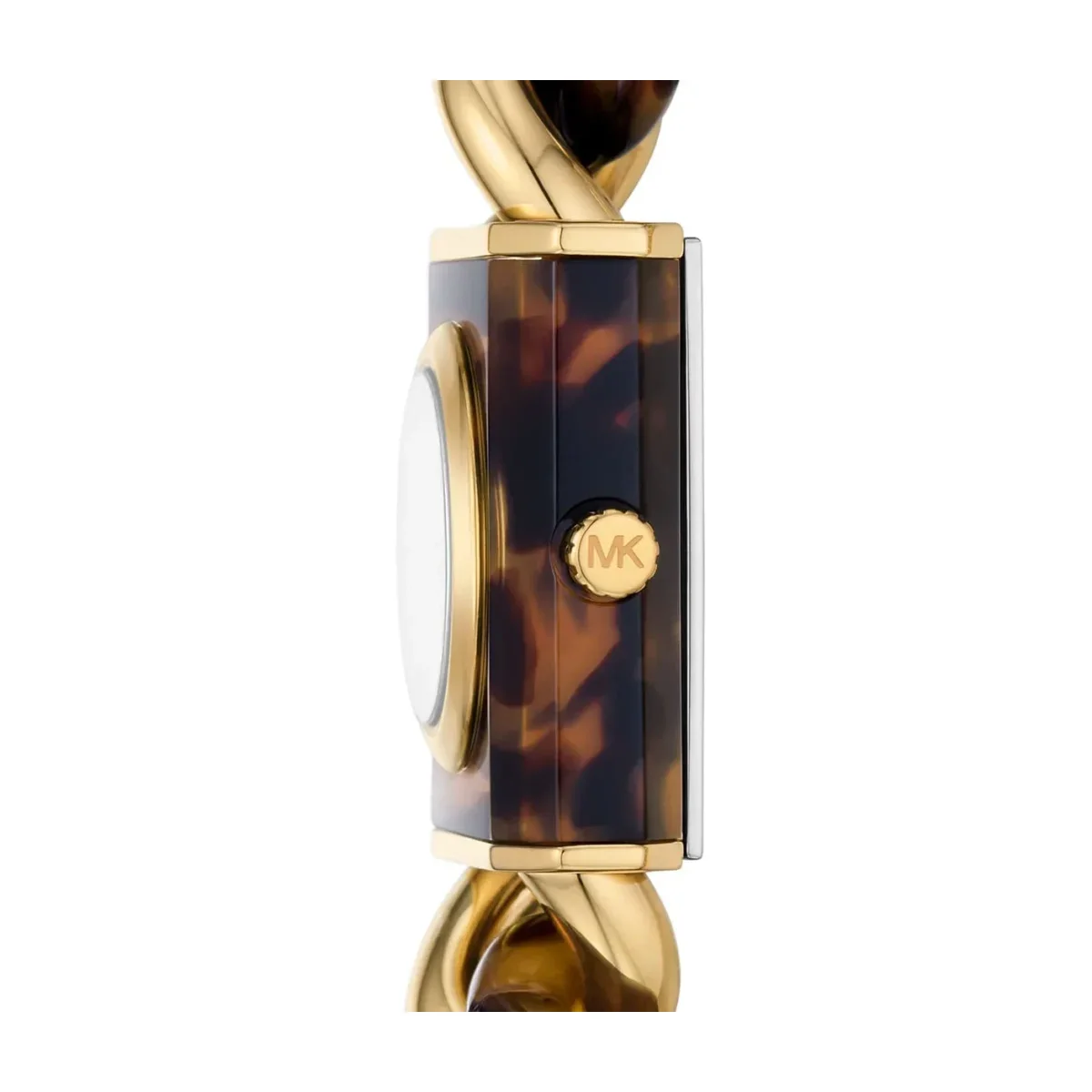 ساعة Michael Kors MK4808 نسائية ذهبية بسوار معدني بني - image 1