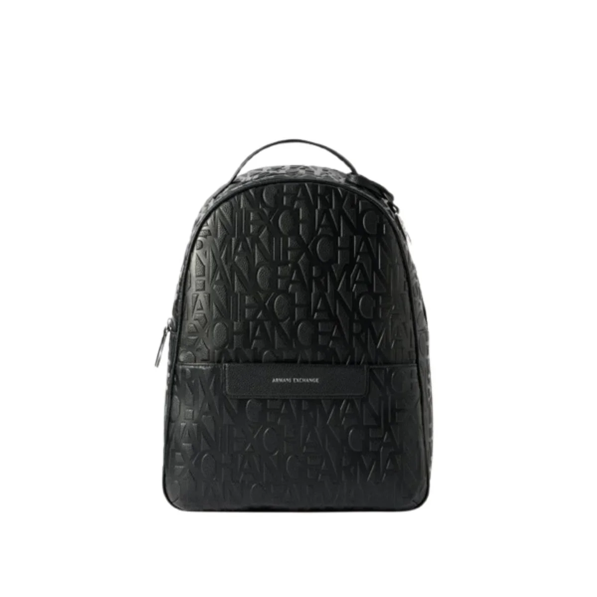 شنطة ظهر أرماني إكستشينج بشعار بارز أسود XM000156-AF11928-UC001 - image 4