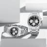 Naviforce Chronograph Trendy Metal Strap Men's Watch NF8048G-S-B-S - image 4