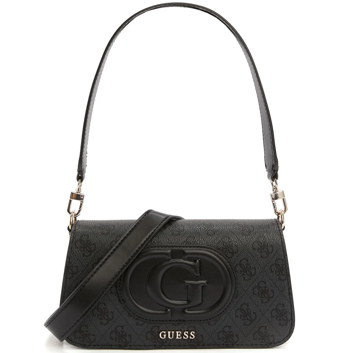Guess Coal Black Women Shoulder Bag Hwesg951320 - image 1