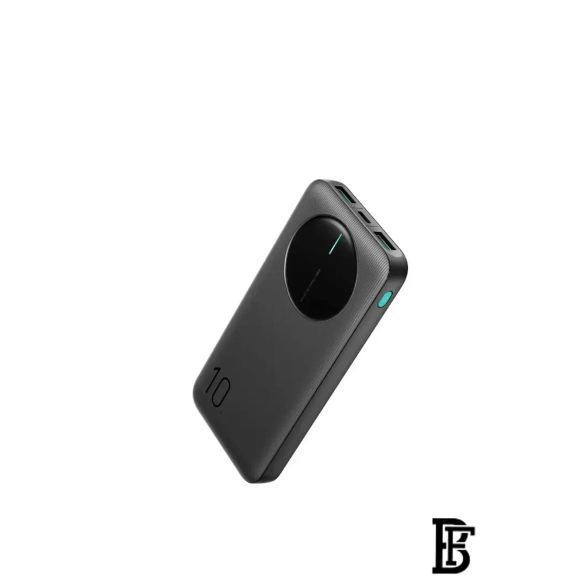 Joyroom Wired Power Bank , 10000 mAh 3 Ports , Black , JR-PBF12