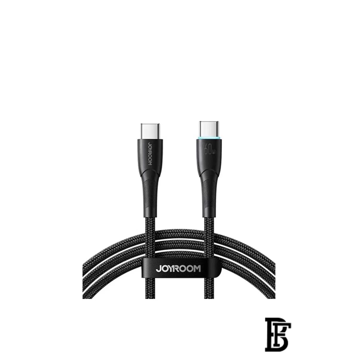 Joyroom SA32-CC3 Starry Series 60W Fast Charging Data Cable (Type-C to Type-C) 1m-Black