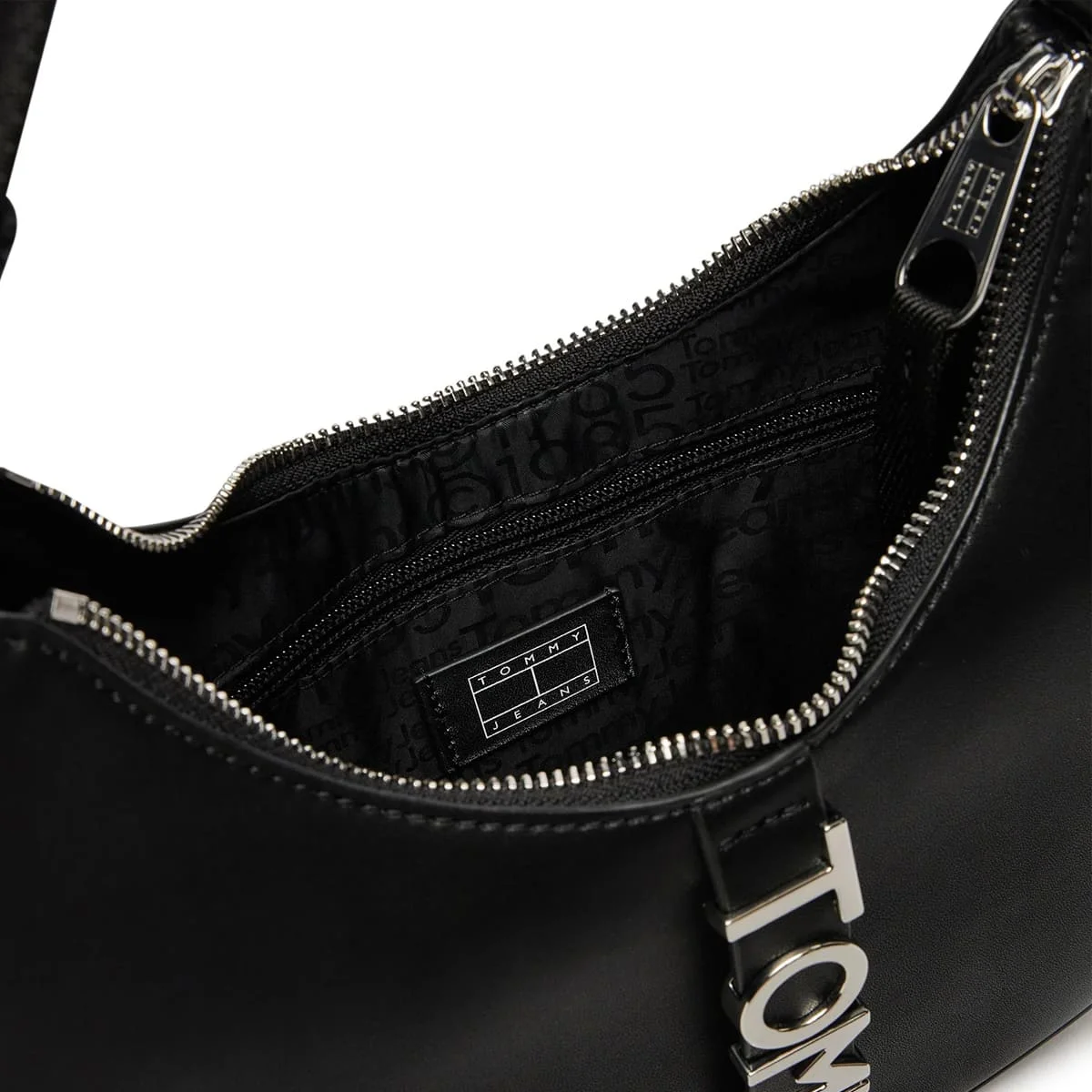 حقيبة كتف نسائية سوداء من تومي هيلفيغر AW0AW16510 BDS - image 3