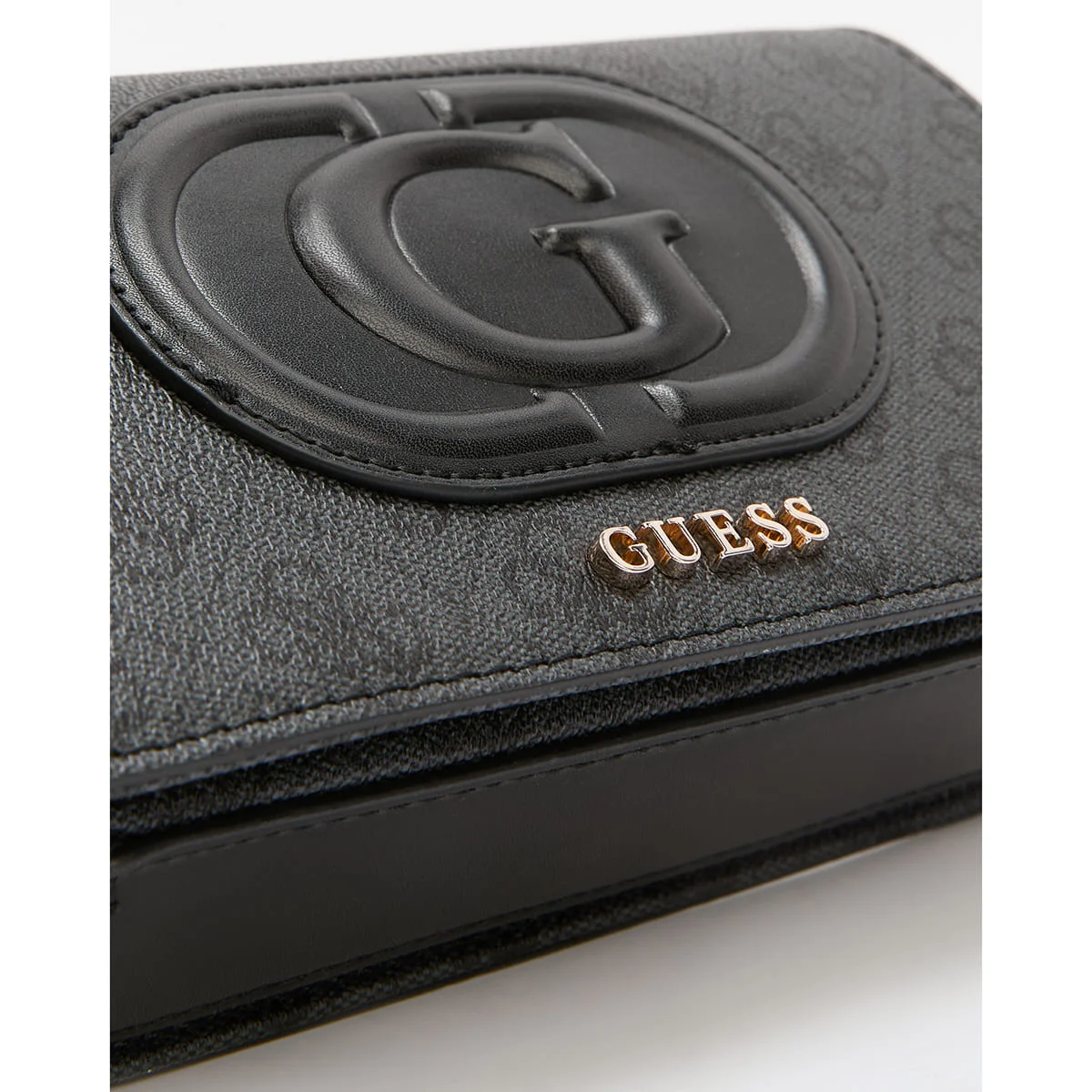حقيبة كتف نسائية من Guess باللون الأسود الفحمي Hwesg951320 - image 4
