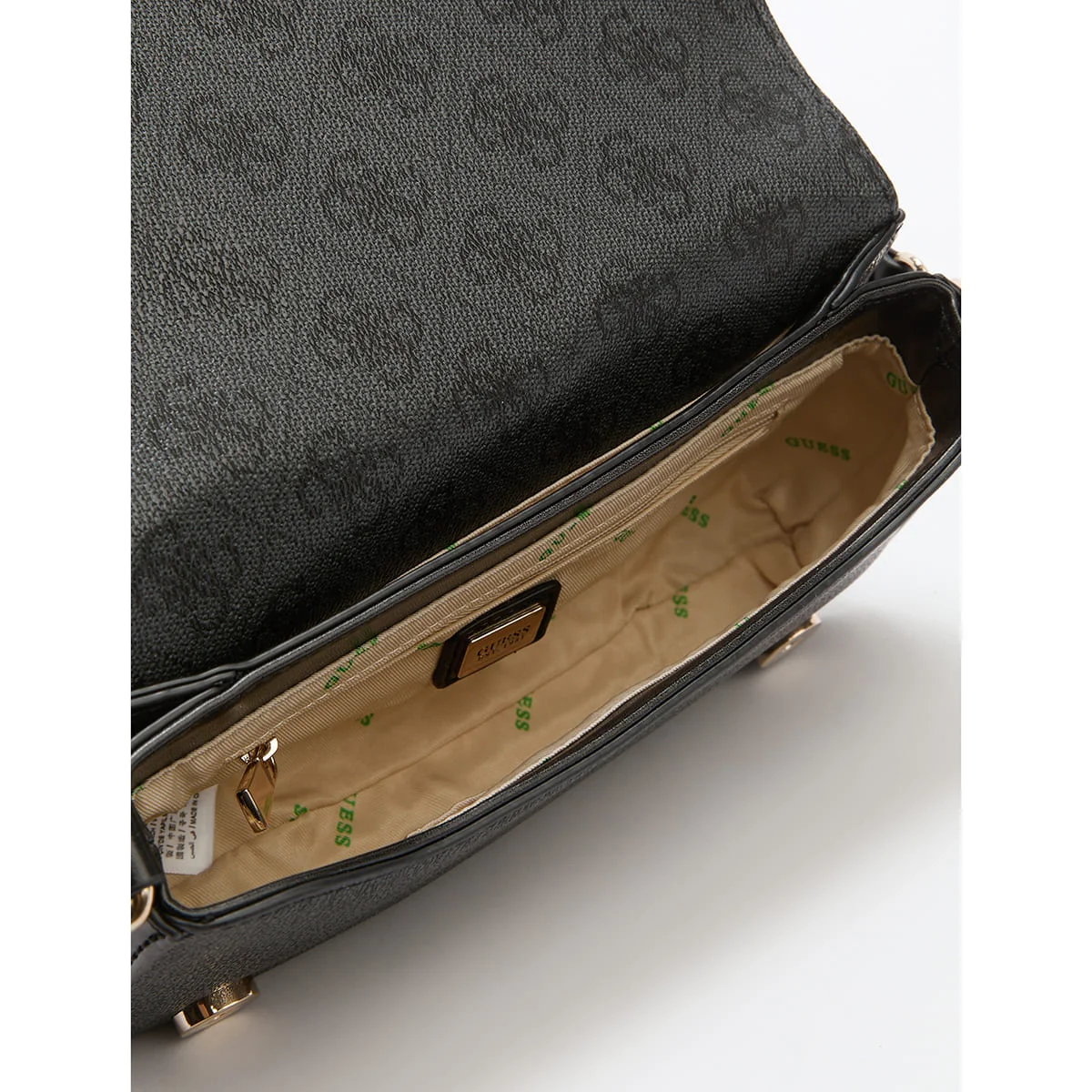 حقيبة كتف نسائية من Guess باللون الأسود الفحمي Hwesg951320 - image 5