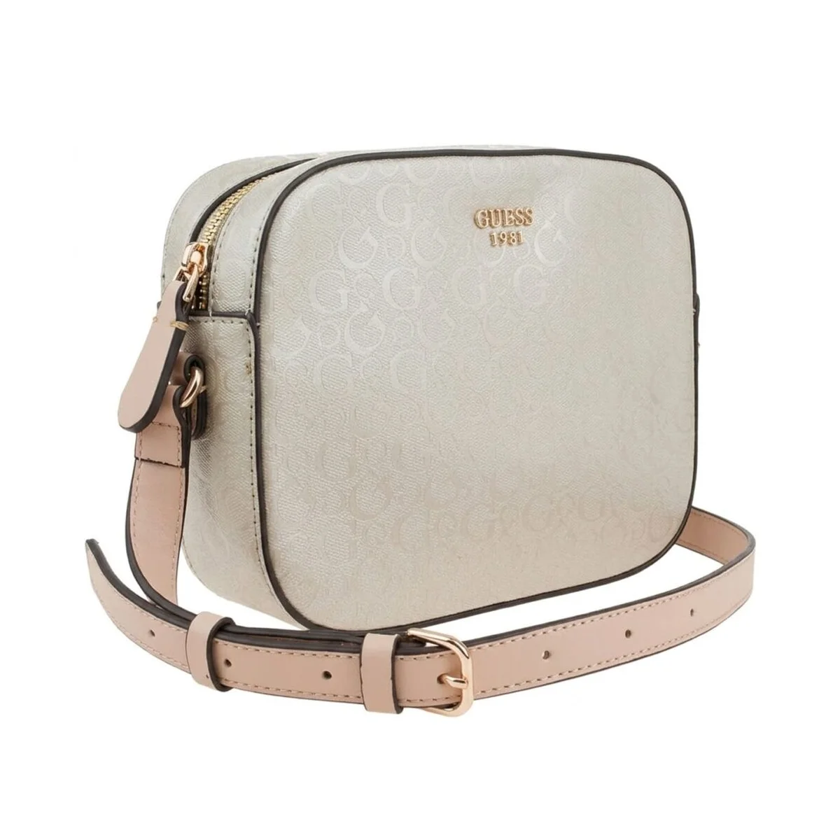 حقيبة كروس بودي نسائية باللون الأبيض من Guess (موديل H2000029517624) - image 2