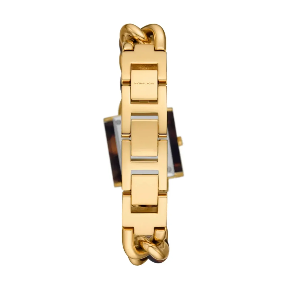 ساعة Michael Kors MK4808 نسائية ذهبية بسوار معدني بني - image 2
