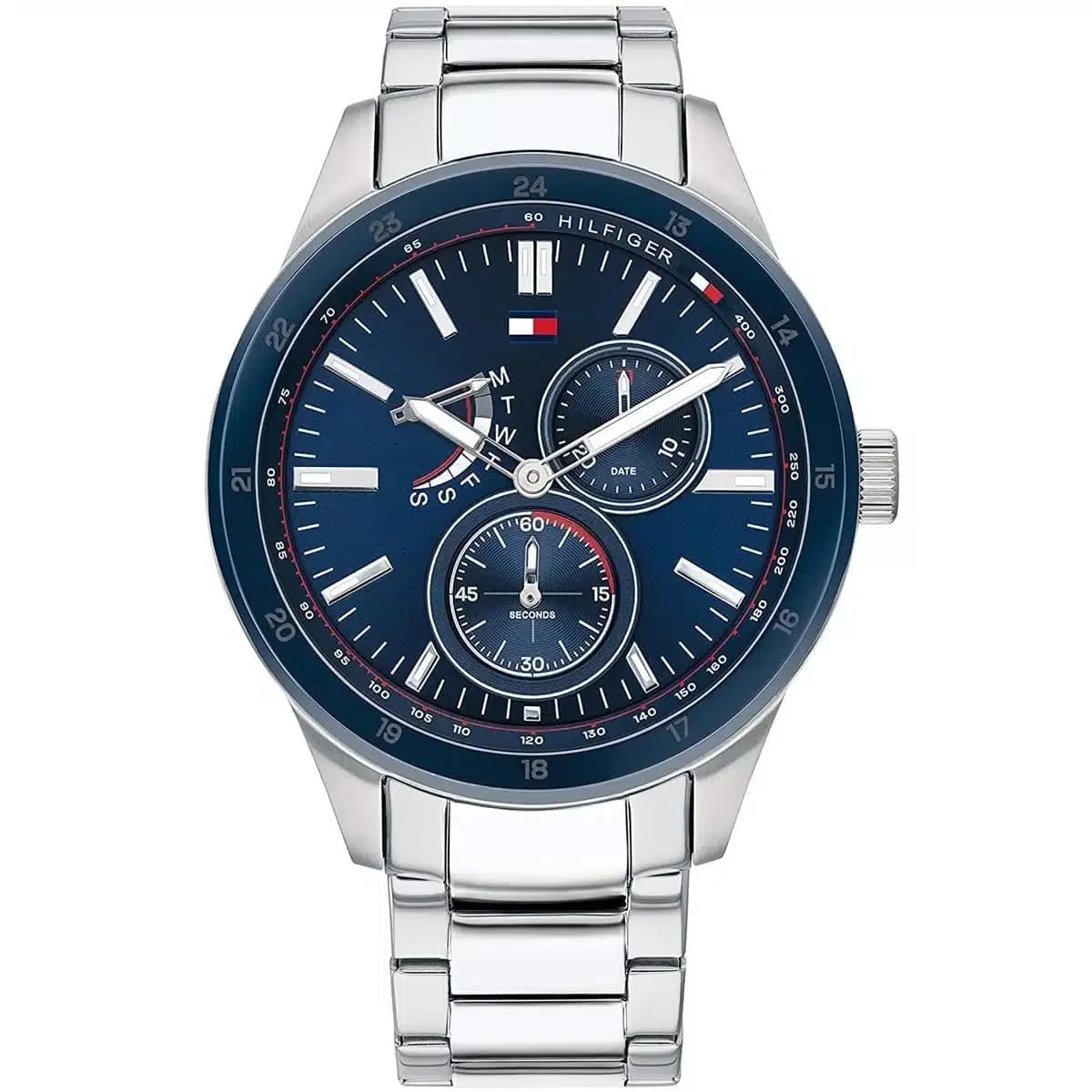 Tommy Hilfiger Classic Men’s Watch 1791639– Black Dial, Silver Strap - image 1