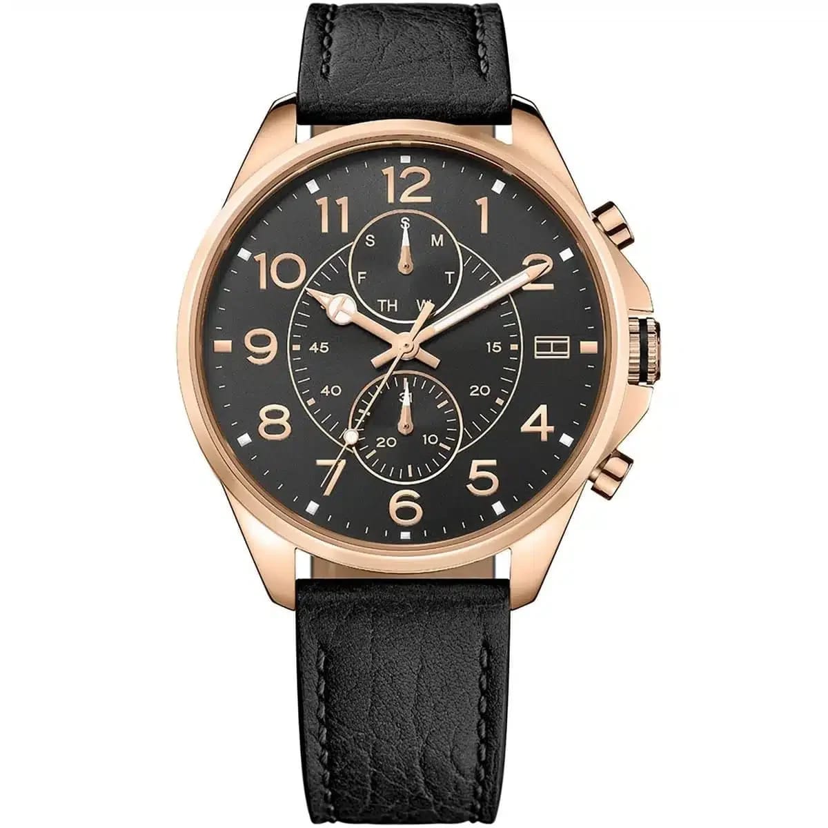 Tommy Hilfiger Classic Men’s Watch 1791273– Black Dial, Black Strap - image 1