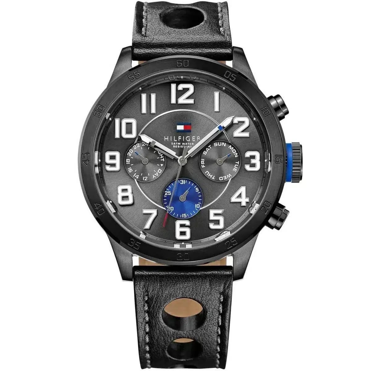 Tommy Hilfiger Classic Men’s Watch 1791051– Gray Dial, Black Strap - image 1
