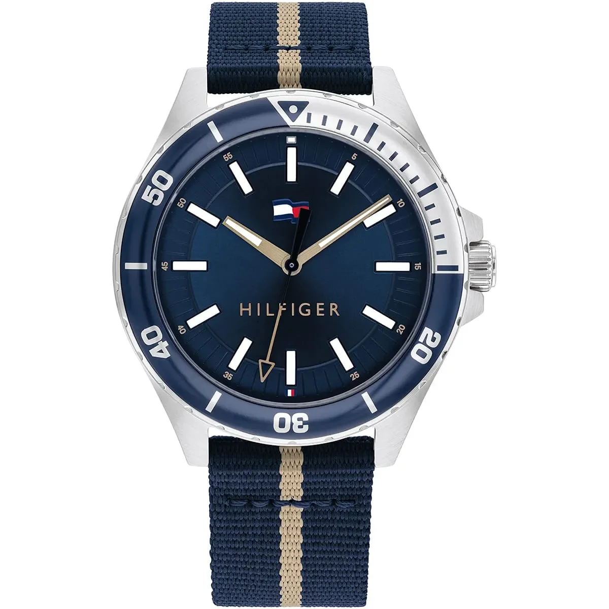 Tommy Hilfiger Classic Men’s Watch 1792011– Blue Dial, Blue Strap - image 1