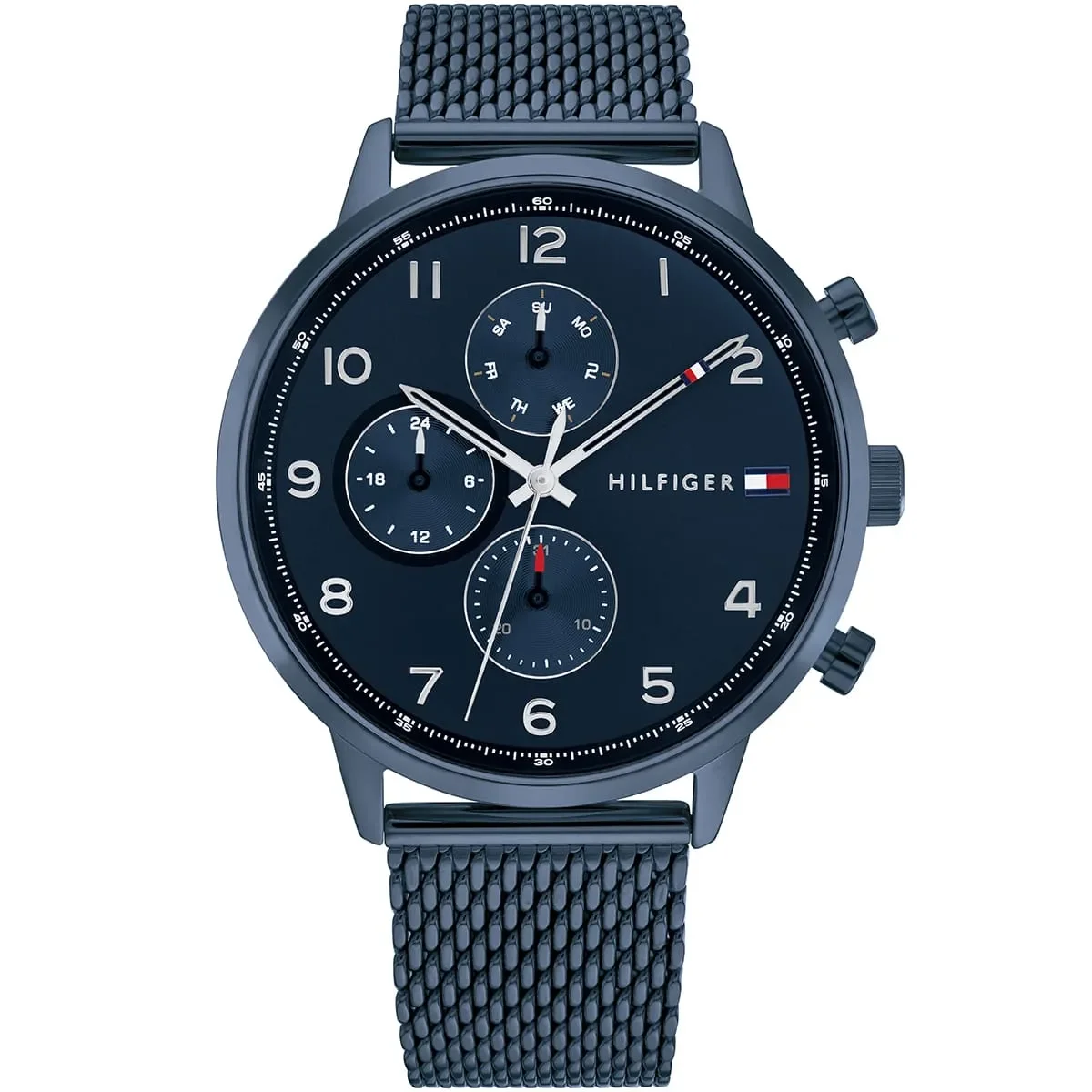 Tommy Hilfiger Classic Men’s Watch 1791990– Blue Dial, Blue Strap - image 1