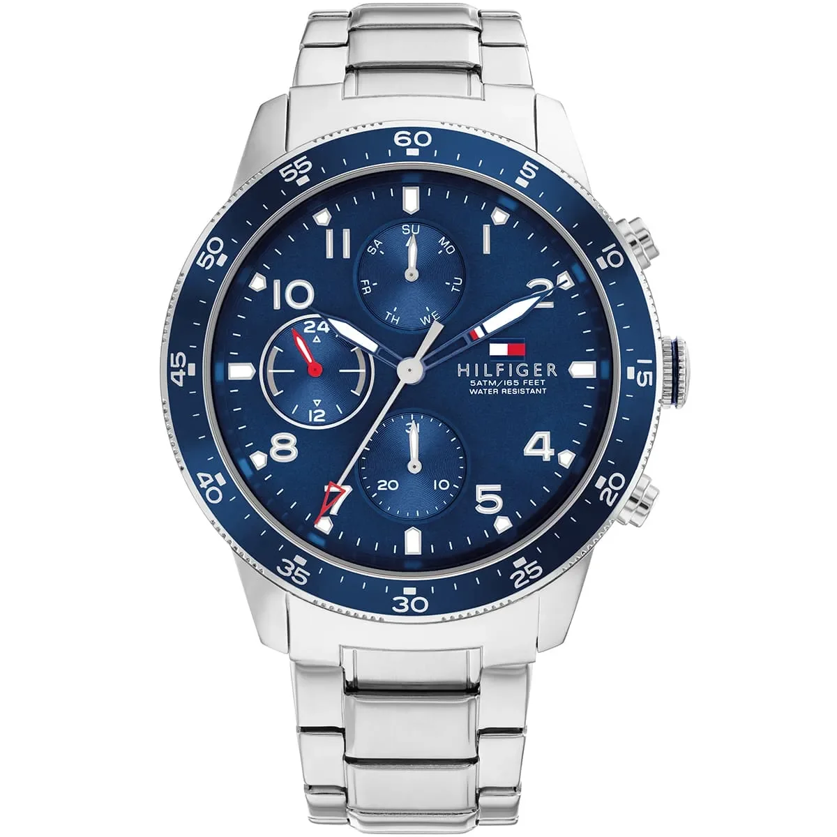 Tommy Hilfiger Classic Men’s Watch 1791949– Blue Dial, Silver Strap - image 1