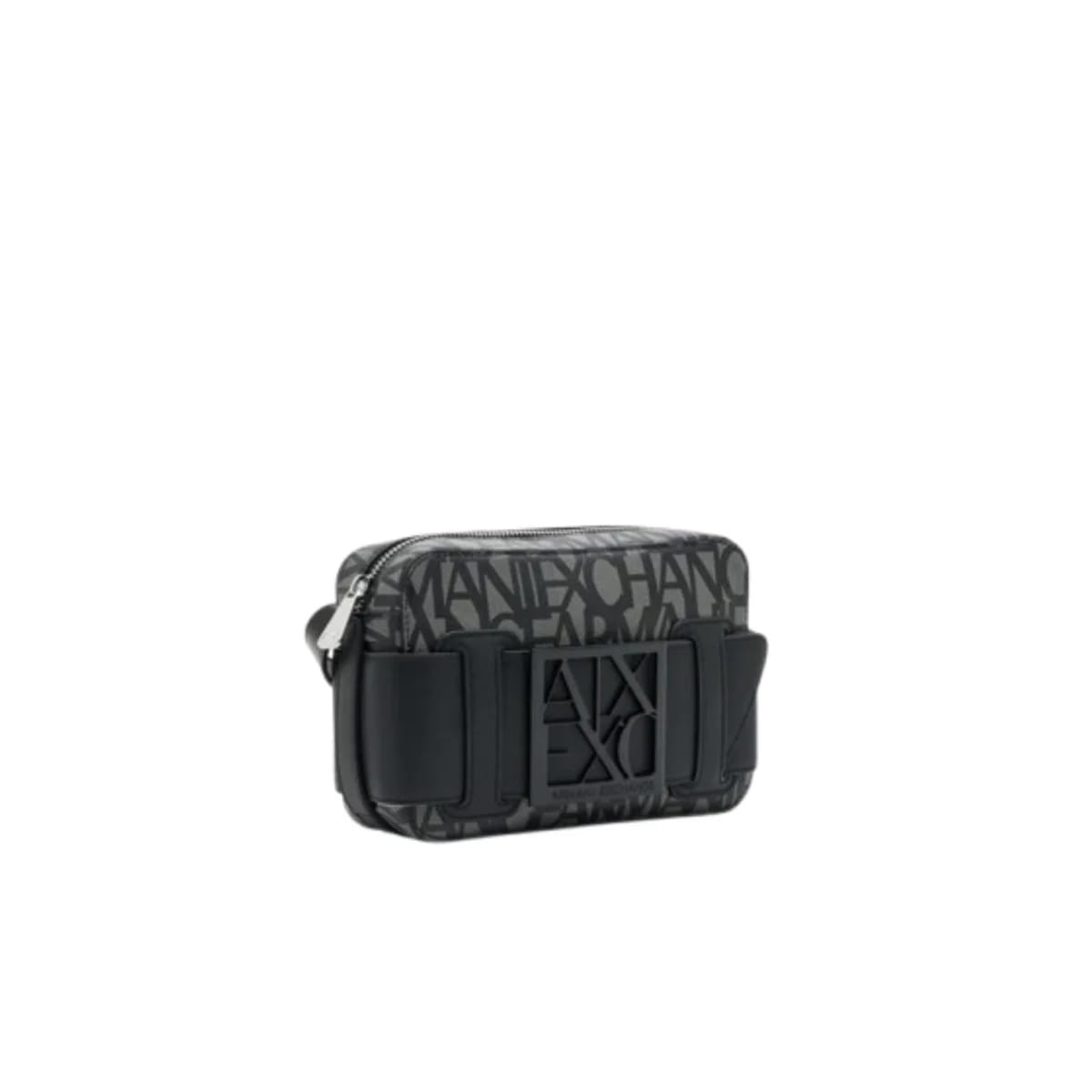 Armani Exchange Logo-Plaque Black Camera Bag 942699 3F742 - image 1