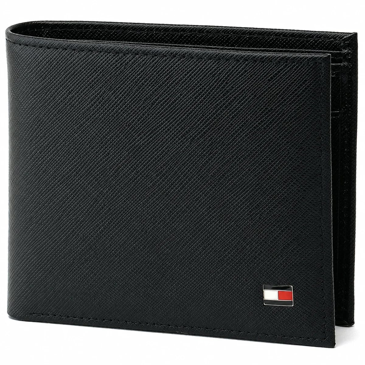 tommy hilfiger wallet for men black - image 1