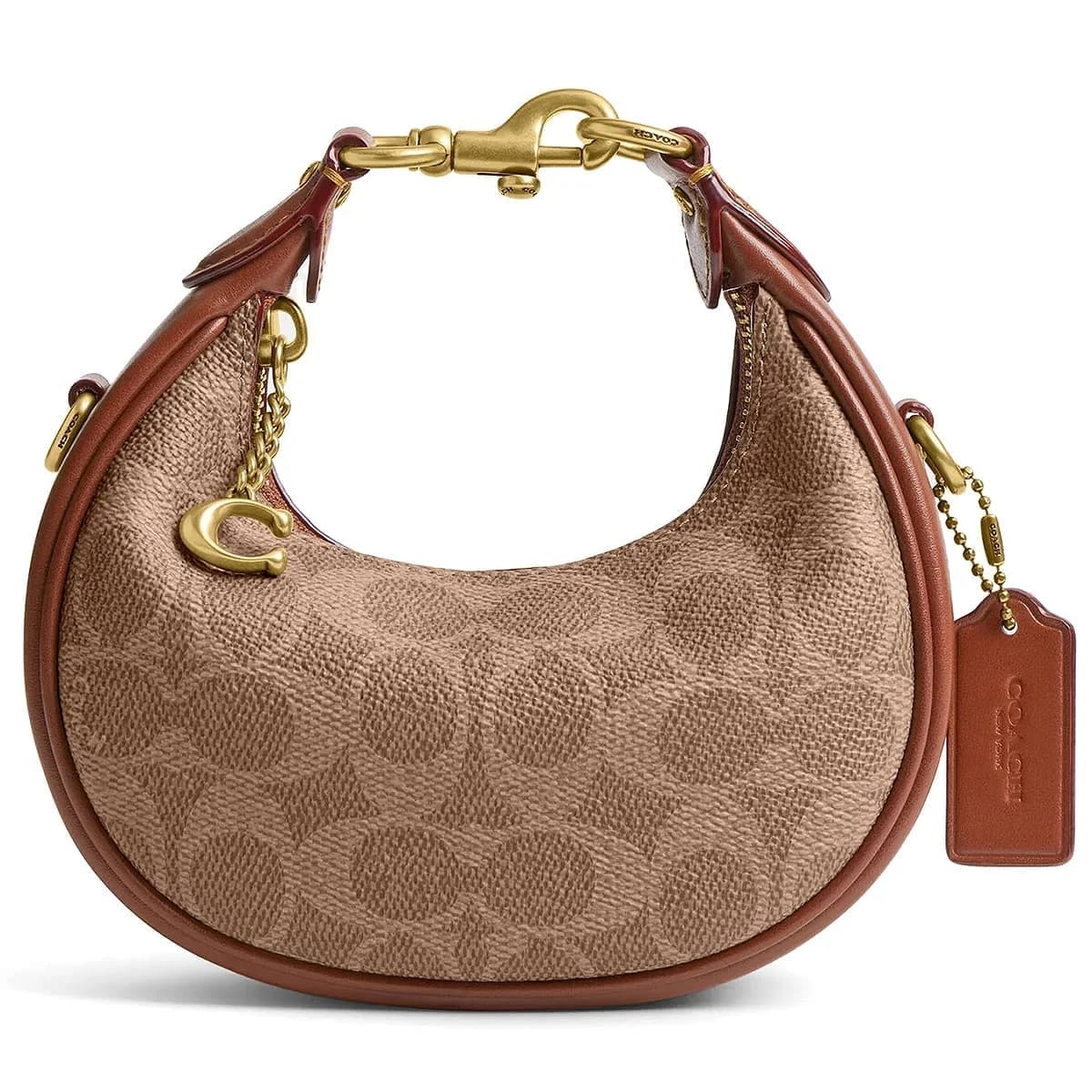 COACH Tan Rust Women Crossbody Bag cr510 b4xhg - image 1