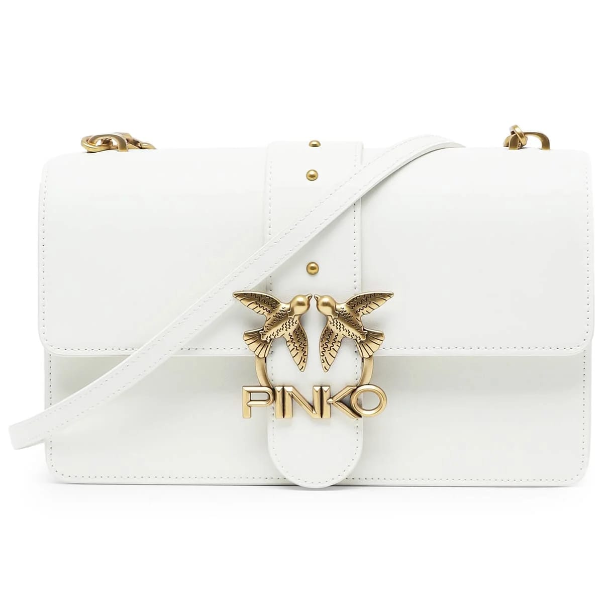 Pinko White Women Shoulder Bag Cross Body Bag 7 Cl Pe 21 Pltt 1P228G Y6Xt