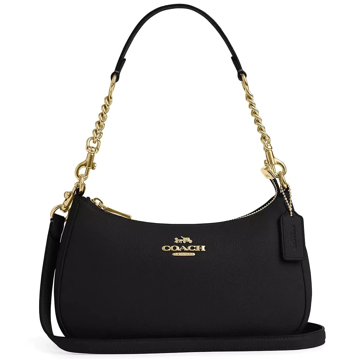 Coach Gold Black Women Shoulder Bag Cv934 Imblk - image 1