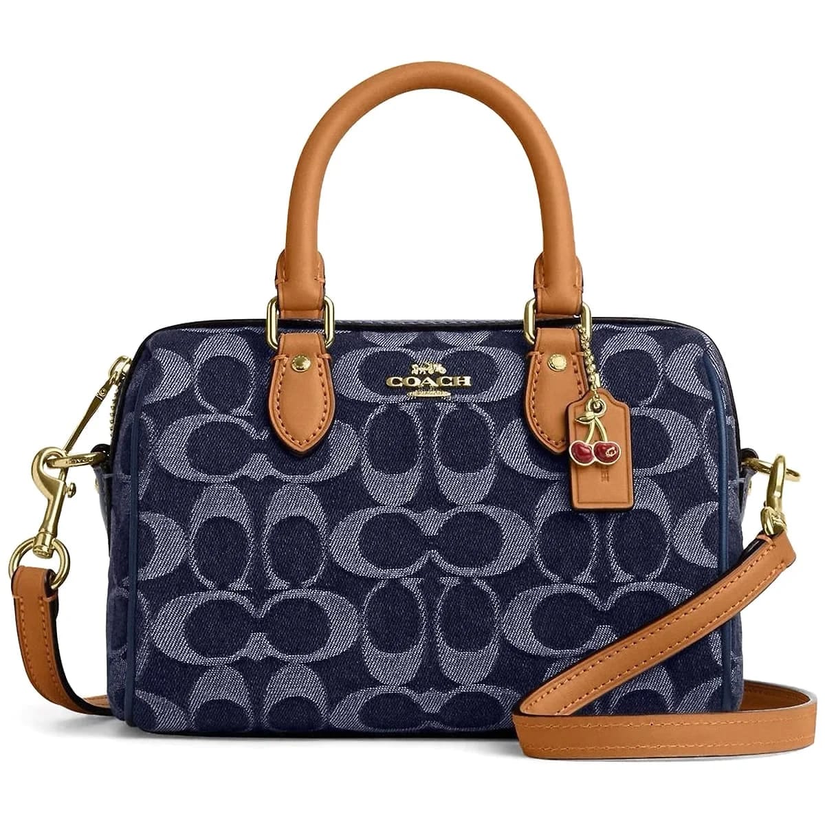 Coach Navy Women Handbag Coach Cy742 - image 1