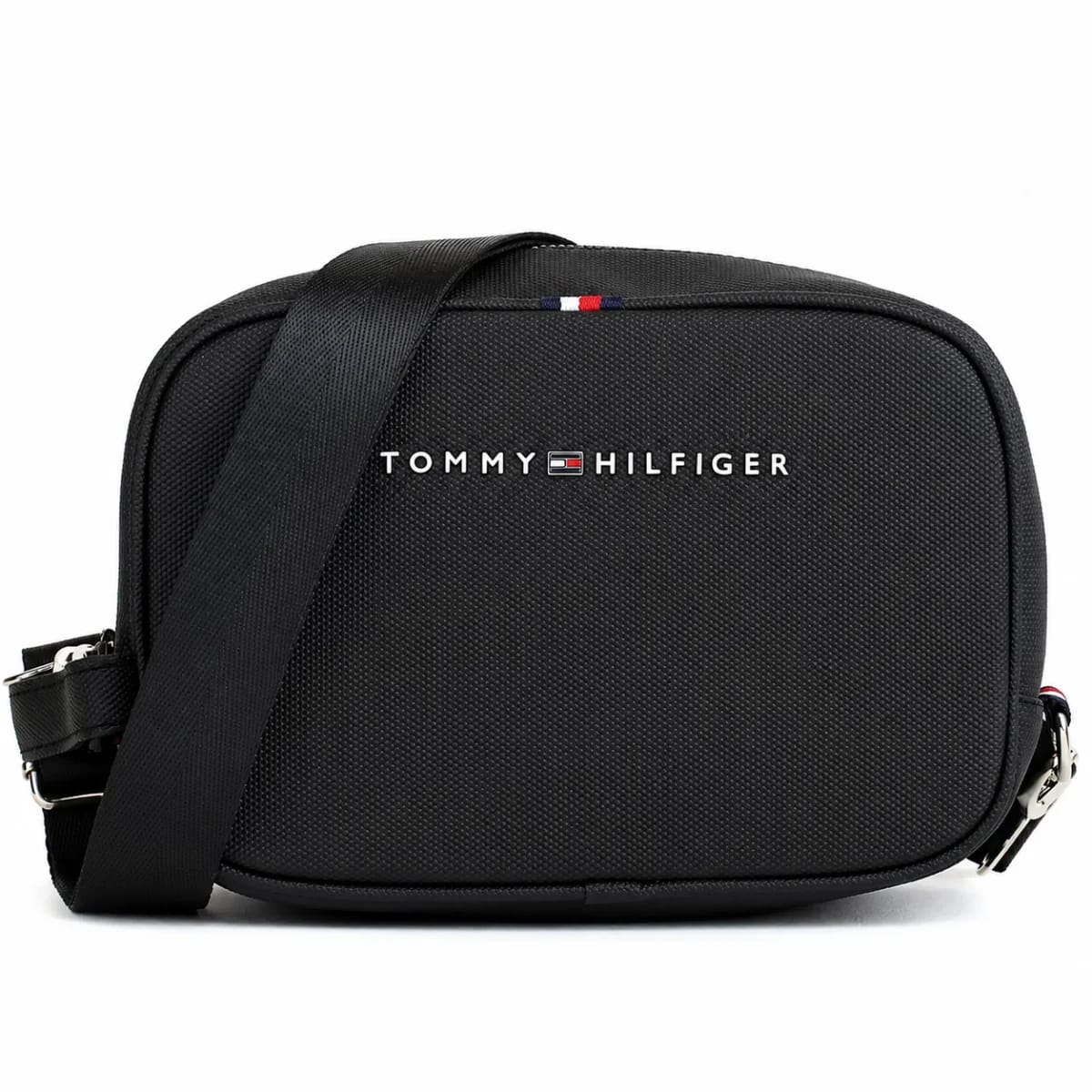 Tommy Hilfiger Black Wash Hand Bag For Men - image 1