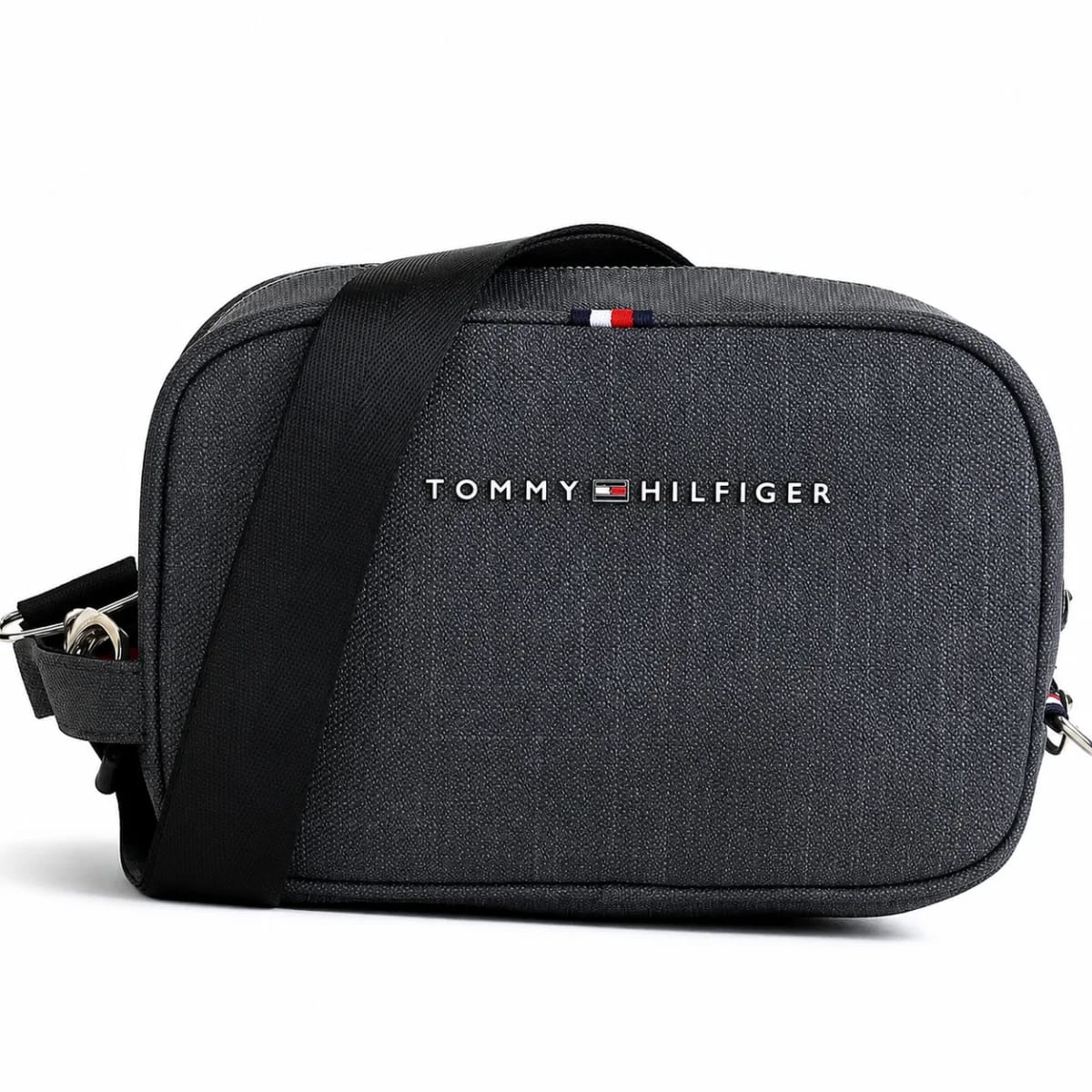 Tommy Hilfiger Grey Wash Hand Bag For Men - image 1