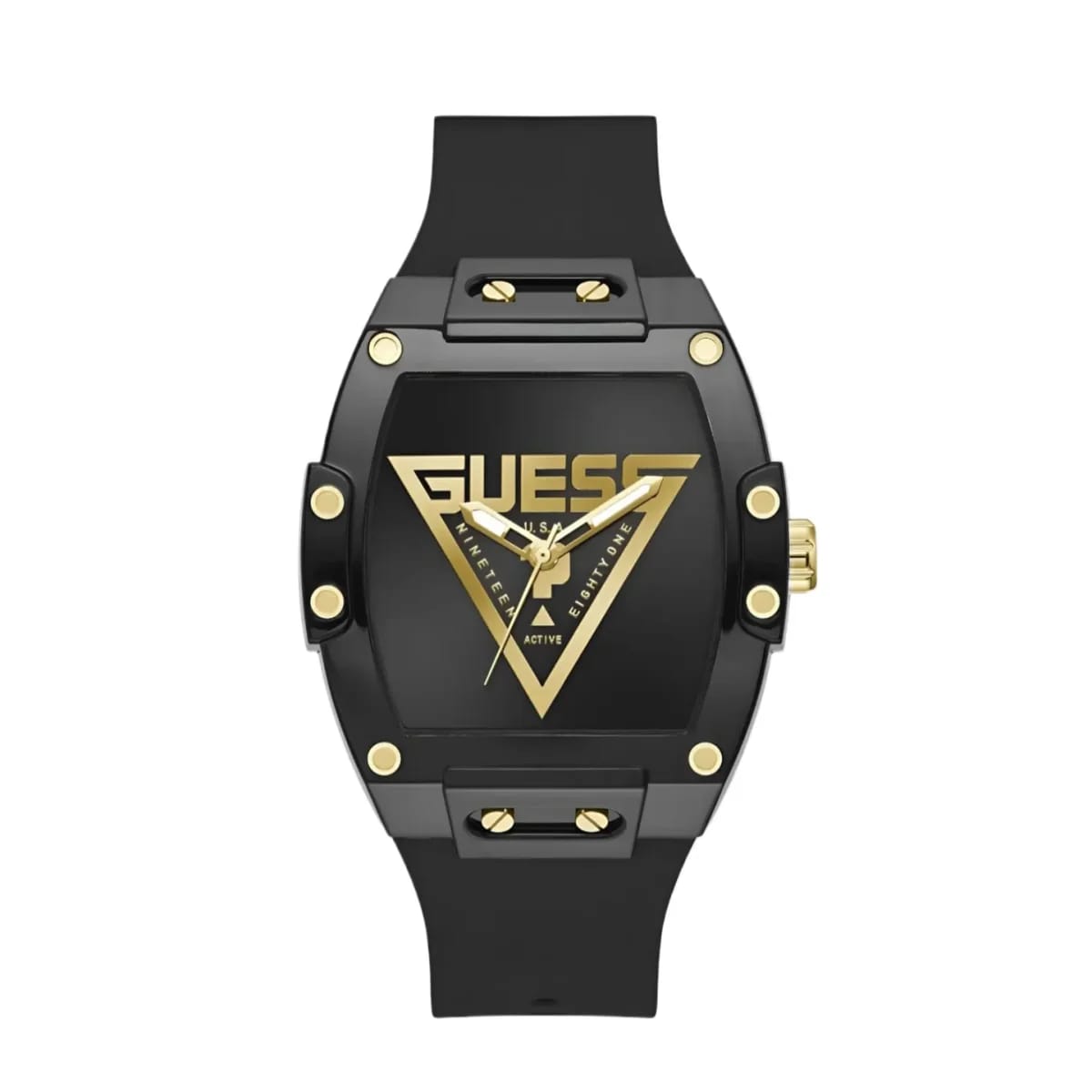 GUESS Phoenix Men's Black & Gold Watch GW1072G2 - image 1