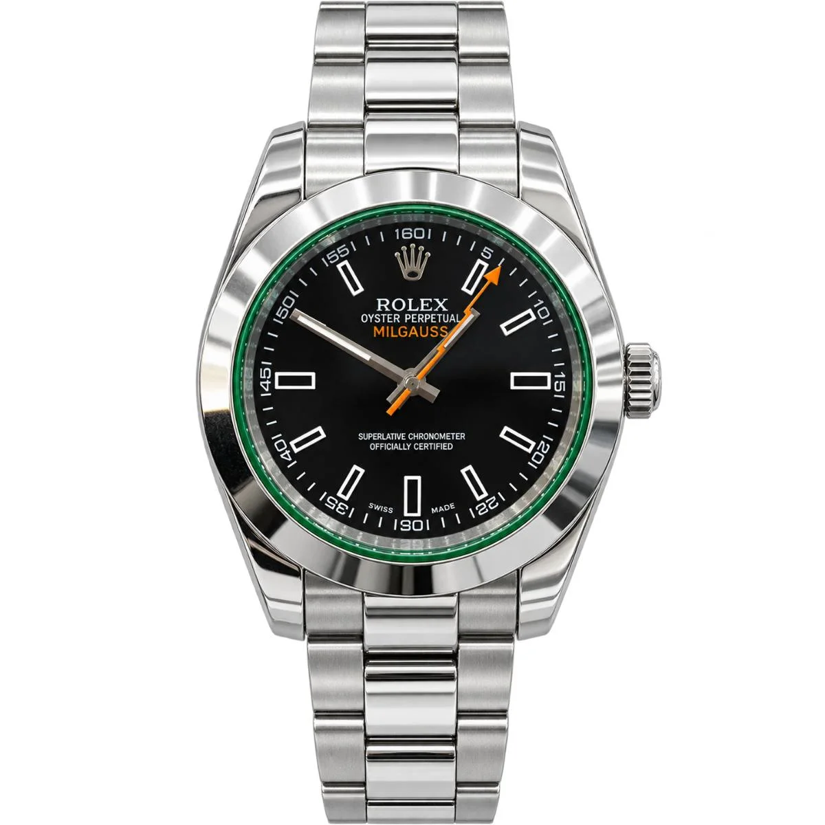 Rolex Milgauss m116400GV-0001 Watch For Men – Black Dial - image 1