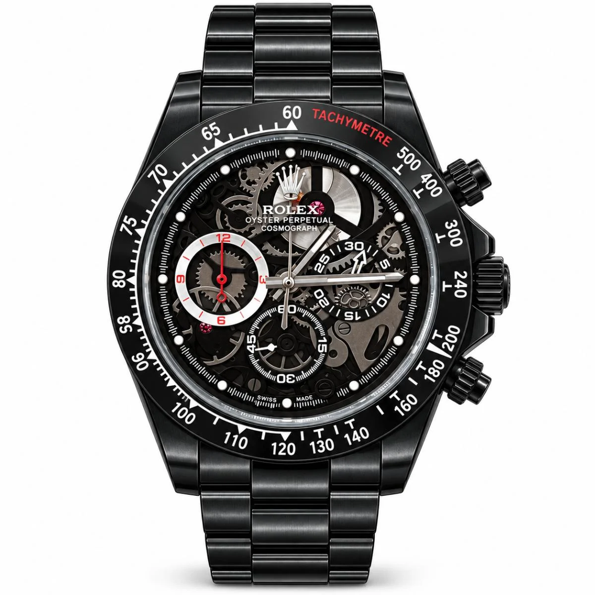 Artisans de Genève Rolex Cosmograph Daytona La Barrichello Skeleton Black Watch - image 1