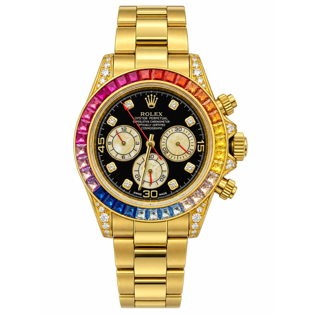 Rolex Cosmograph Daytona 40mm Men's Watch – Black Rainbow Dial - image 1