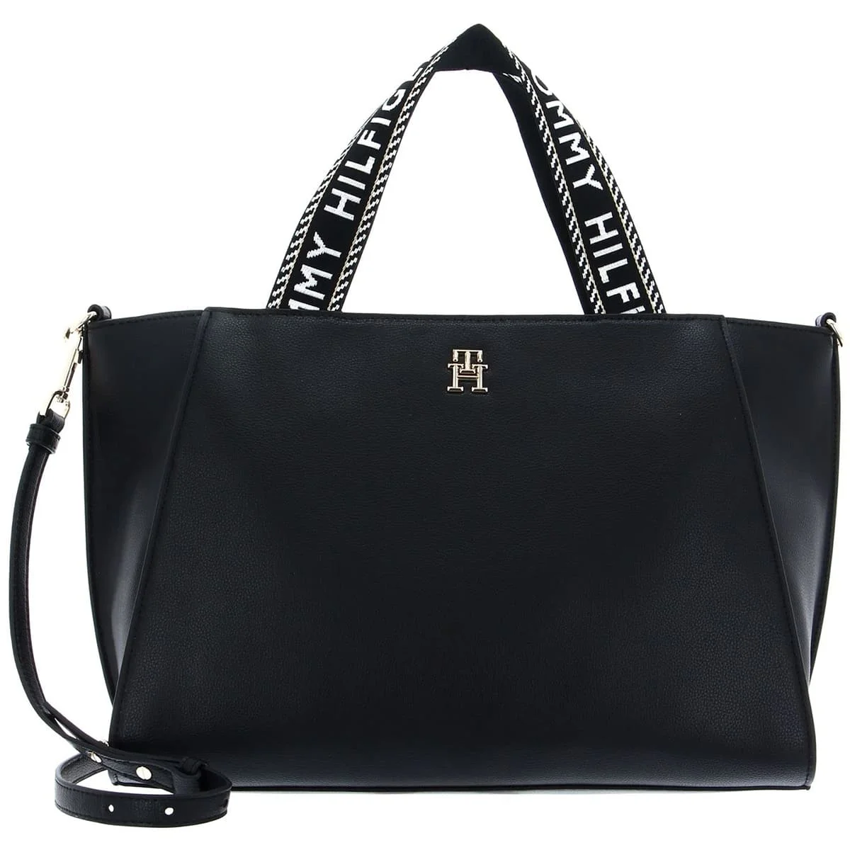 Tommy Hilfiger Black Women Handbags Aw0Aw14469 Bds - image 1