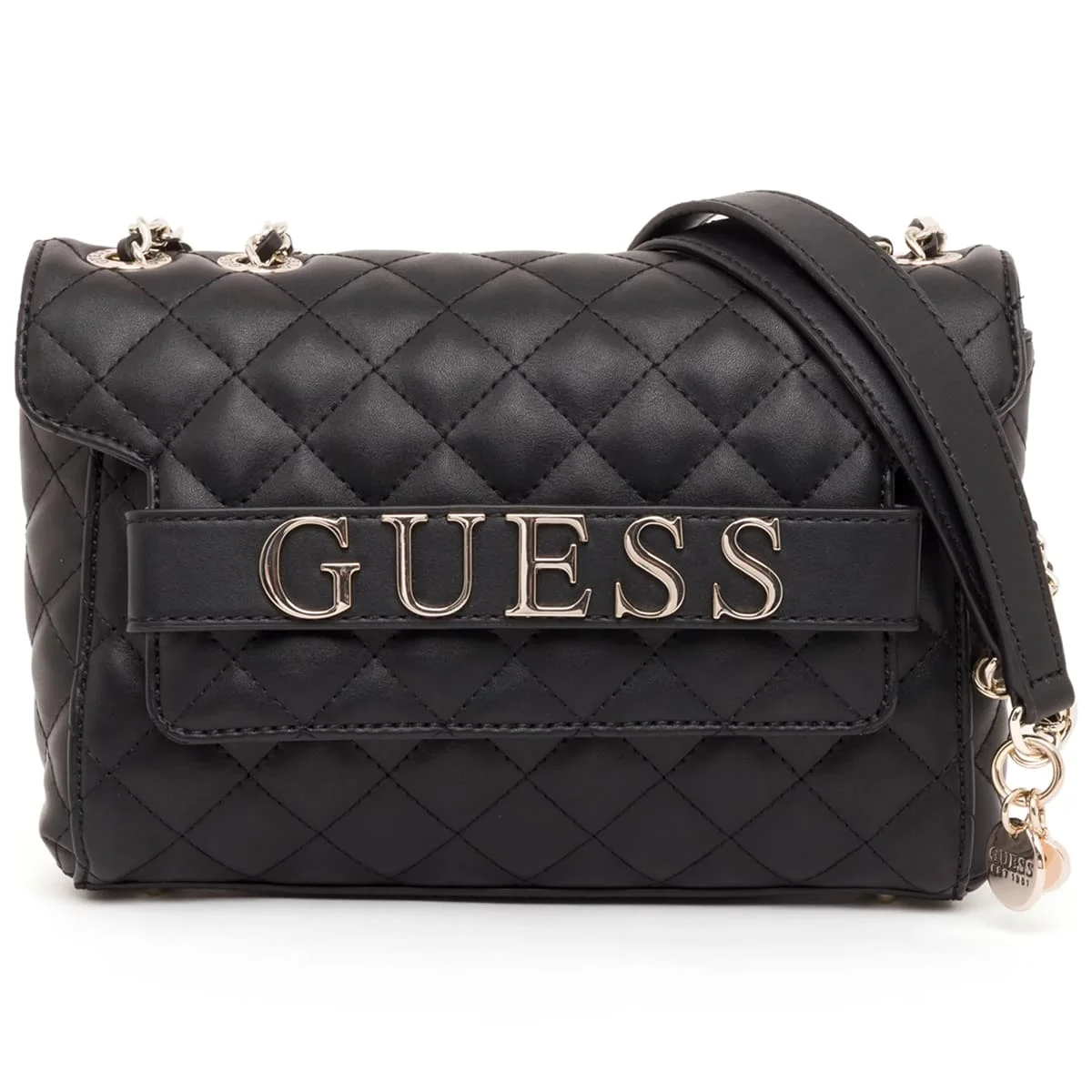 حقيبة كروس بودي نسائية من Guess باللون الأسود (Hwvg7970210Bla) - image 5