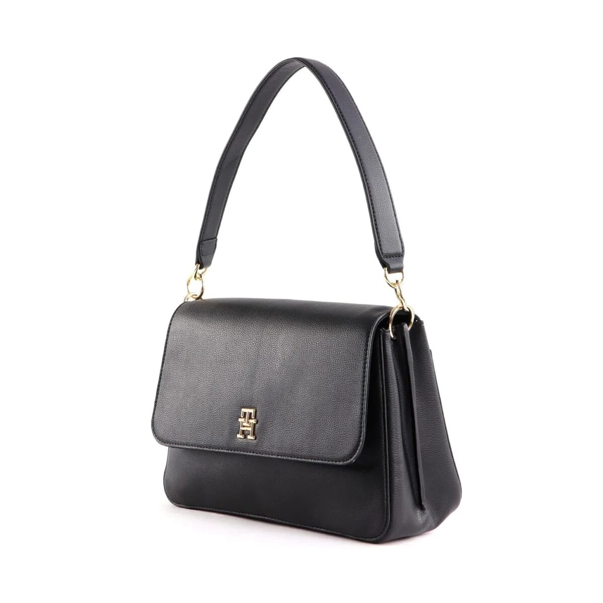 حقيبة يد نسائية سوداء من تومي هيلفيغر (AW0AW14510 BLK) - image 1