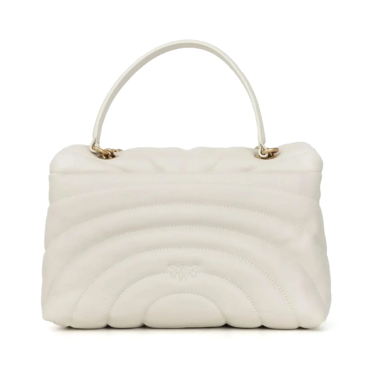 حقيبة كتف نسائية من بينكو (Pinko) باللون الأبيض - يمكن ارتداؤها بنمط كروس بودي (Cross Body) - موديل 100038A1Ex Z14Q - image 1