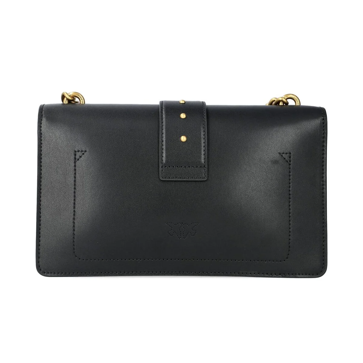 حقيبة كتف نسائية من بينكو (Pinko) باللون الأسود - يمكن ارتداؤها بنمط كروس بودي (Cross Body) - موديل 100053 A0F1 Z99Q - image 3