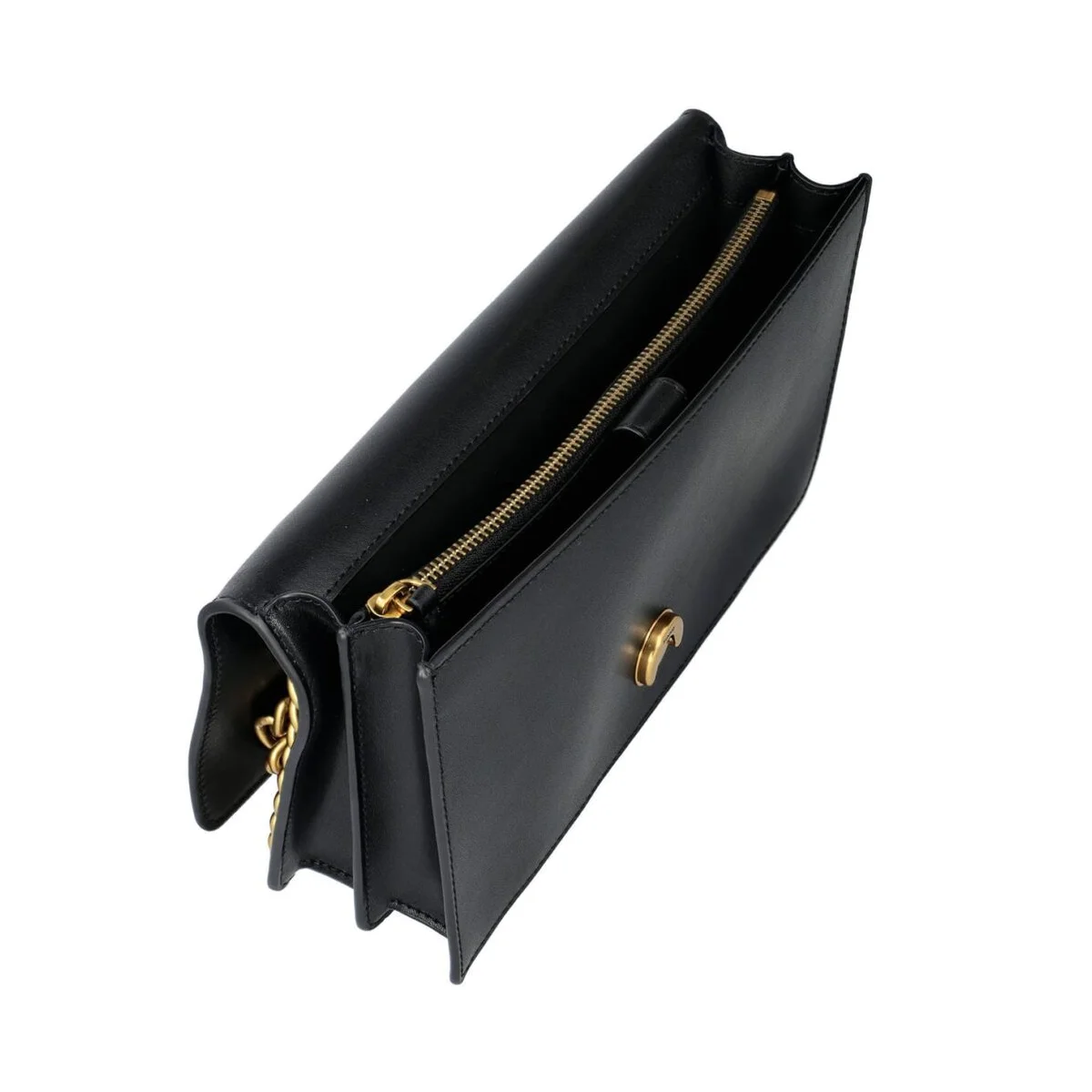 حقيبة كتف نسائية من بينكو (Pinko) باللون الأسود - يمكن ارتداؤها بنمط كروس بودي (Cross Body) - موديل 100053 A0F1 Z99Q - image 4