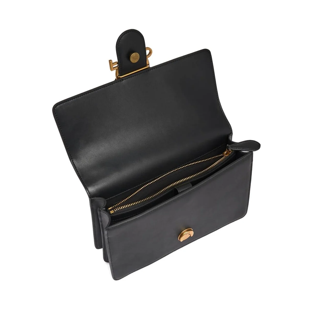 حقيبة كتف نسائية باللون الأسود من Pinko (طراز Cross Body) - موديل 1P228G Y6Xt - image 3
