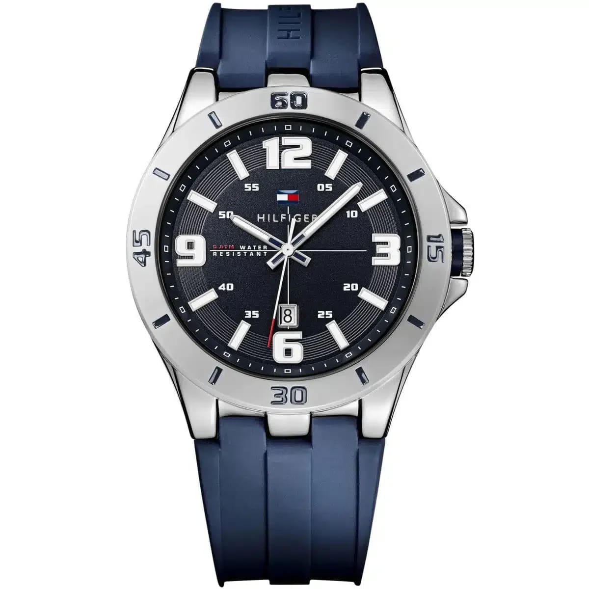 Tommy Hilfiger Classic Men’s Watch 1791062– Black Dial, Blue Strap - image 1