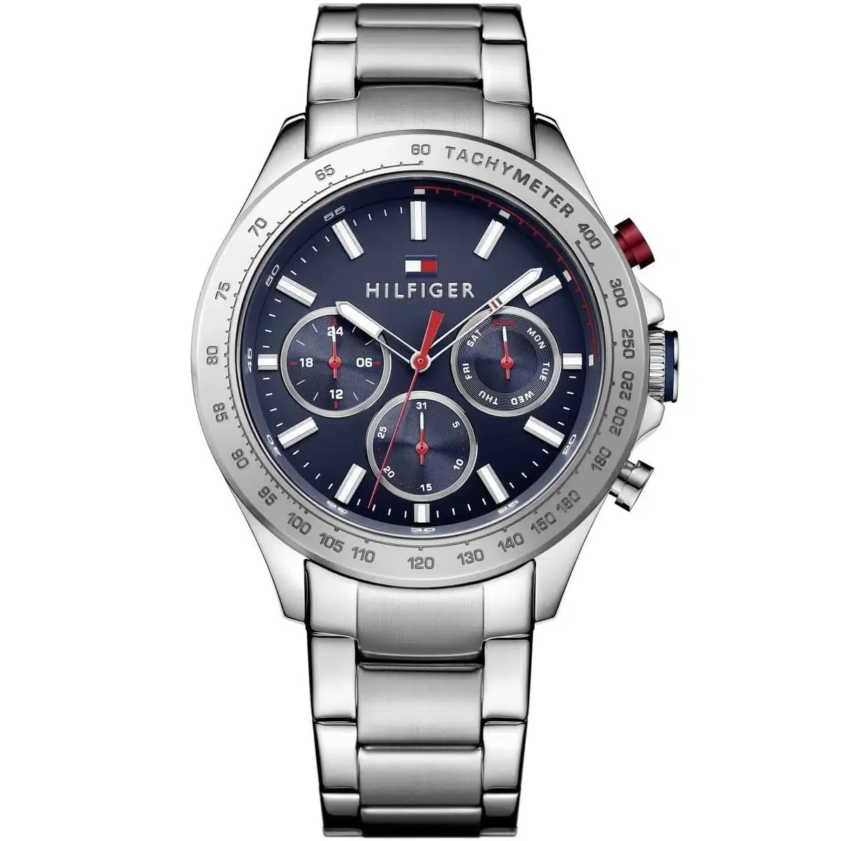 Tommy Hilfiger Classic Men’s Watch 1791228– Blue Dial, Silver Strap - image 1