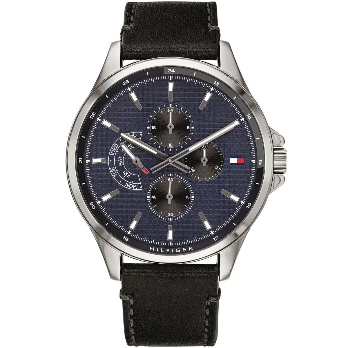 Tommy Hilfiger Classic Men’s Watch 1791616– Blue Dial, Black Strap - image 1