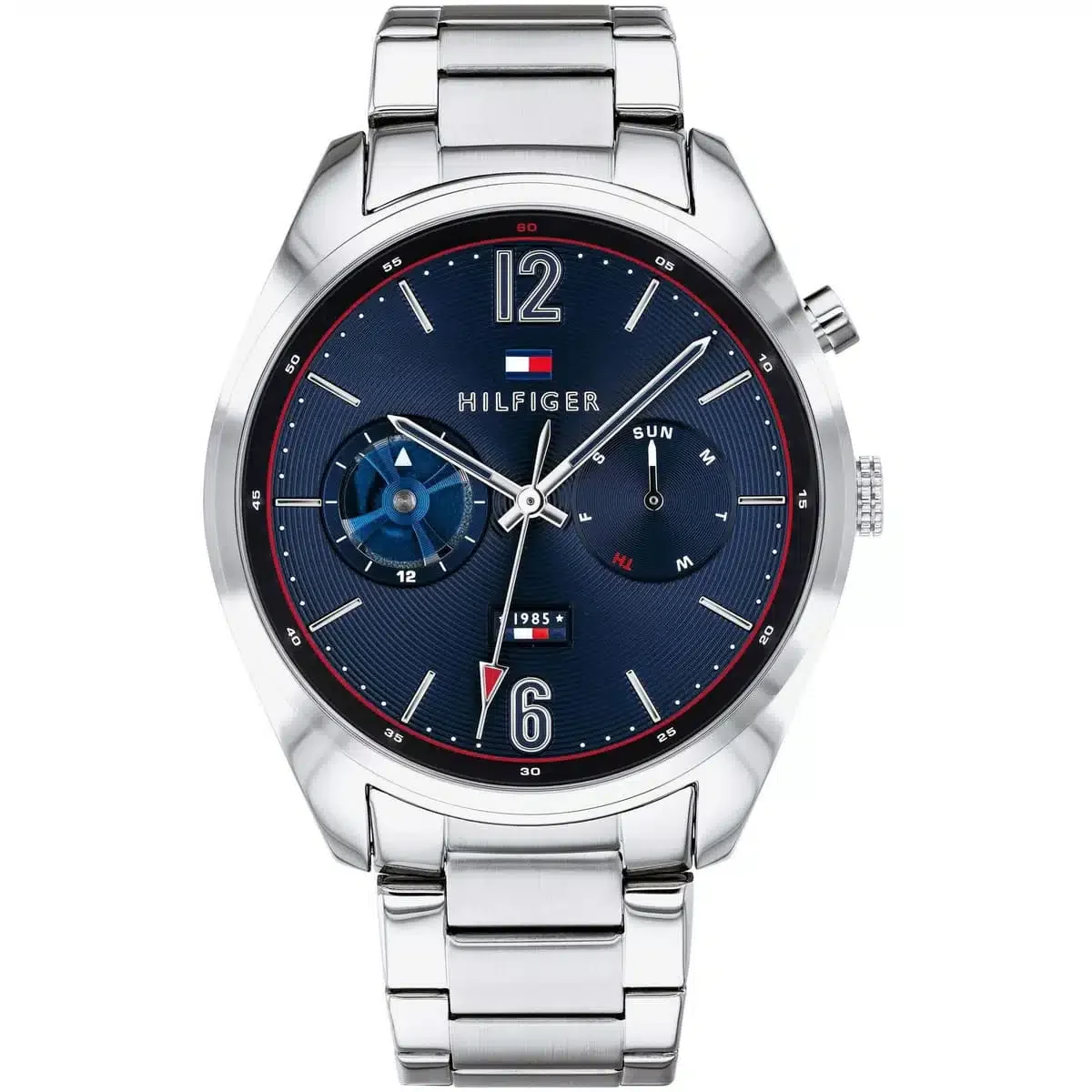 Tommy Hilfiger Classic Men’s Watch 1791551– Blue Dial, Silver Strap - image 1