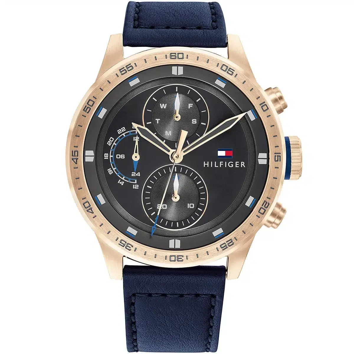 Tommy Hilfiger Classic Men’s Watch 1791808– Gray Dial, Blue Strap - image 1